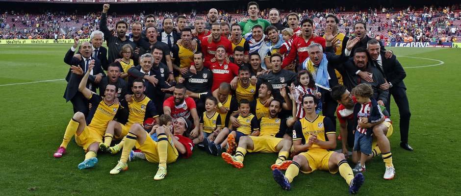Temporada 13/14. FC Barcelona - Atlético de Madrid. 