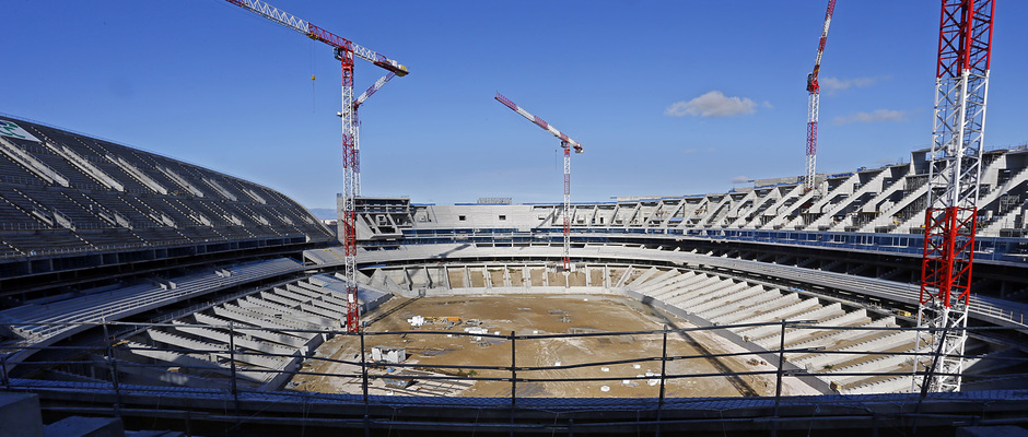 Nuevo Estadio del Atlético de Madrid: Evolución A