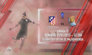 Temp 2014-2015. El Atlético de Madrid Féminas-Real Sociedad