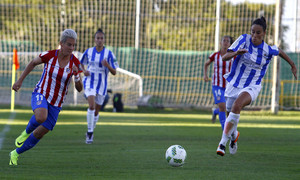Temporada 2016-2017. Atlético de Madrid Femenino vs Sporting de Huelva. 08-10-2016. Priscila Borja. 