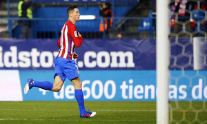 Temp. 16/17 | Atlético de Madrid - Celta | Fernando Torres. Celebración