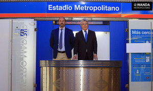Presentación Nombre estación Estadio Metropolitano