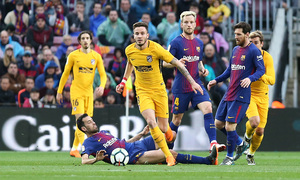Temporada 2017-18 | Barcelona -Atlético de Madrid | Saúl