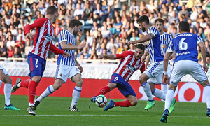 Temp 17/18 | Real Sociedad - Atlético de Madrid | Jornada 33 | 19-04-18 | Koke