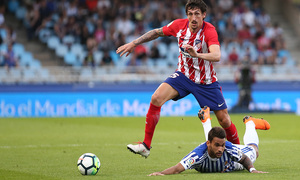 Temp 17/18 | Real Sociedad - Atlético de Madrid | Jornada 33 | 19-04-18 | Savic