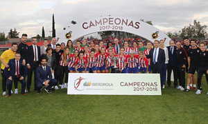 Temp. 17-18 | Atlético de Madrid Femenino campeonas