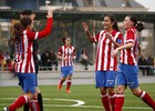 Temp 2014-2015. Celebración gol del Féminas C