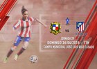 Temp. 2014-2015. Sant Gabriel-Atlético de Madrid Féminas vuelta