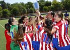 Temp. 2014-2015. Atlético de Madrid Féminas C campeón absoluto