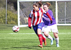 Atlético de Madrid Féminas B-ADE Alhóndiga. Partido de la Segunda División Femenina