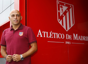 Ángel Villacampa, entrenador del Atlético de Madrid Femenino