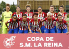 Temporada 2016-17.Copa de la Reina. Atlético de MAdrid - Granadilla. Once