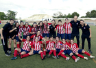 temporada 17/18. Femenino Juvenil B. Campeonas de Liga. 