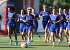 Temp. 18-19 | Primer entrenamiento del Atlético de Madrid Femenino en la Ciudad Deportiva Wanda | 