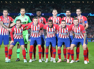 Temporada 2018-2019 | Atlético de Madrid - Brujas | Once