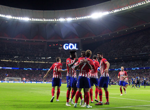 Temporada 2018-2019 | Atlético de Madrid - Brujas | Celebración  2 gol Griezmann