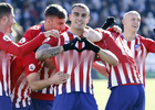 Temporada 18/19 | Atlético B - Unionistas | Celebración Carlos Isaac
